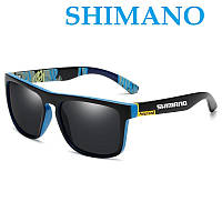 Солнцезащитные очки Shimano мужские с поляризацией Wayfarer