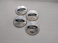 Наклейка на колпачки, заглушки, наклейки в диски с логотипом Ford Форд 65 мм Комплект/4шт.