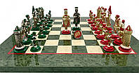 Шахматы от Italfama "Camelot Medio" материал дерево размер 42*42 см Цвет зеленый