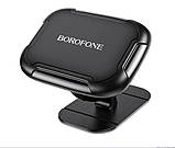 Магнітний тримач для телефону в авто Borofone BH36, фото 7