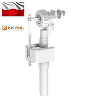 Клапан наполняющий боковой для бачка  KK POL ZN 1/2"