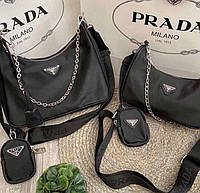 Модные женские молодёжные модели сумок Prada Прада