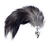 Анальний штекер (розмір S) з хвостом Boss Series - Fox TAIL Black XXL, фото 3
