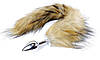 Анальний штекер (розмір S) з хвостом Boss Series - Fox TAIL Brown XL, BS6400098, фото 7
