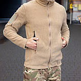 Тактична кофта (фліс) койот, фото 2