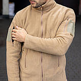 Тактична кофта (фліс) койот, фото 3