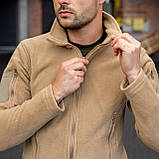 Тактична кофта (фліс) койот, фото 7