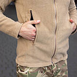 Тактична кофта (фліс) койот, фото 6