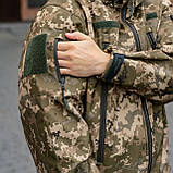 Комплект: Куртка Soft Shell Grifon піксель + тактична термобілизна (олива/чорна), фото 6