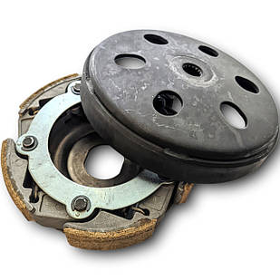 Посилені колодки зчеплення з дзвоном  квадроциклу Linhai 400