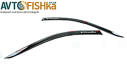 Дефлектори вікон на Renault Trafiс II 2001-2014 90 мм (скотч) AV-Tuning. Вітровики на Renault Trafiс 2