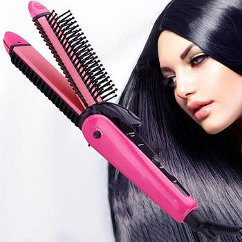 Плойка 3 в 1 Domotec MS 4906 / Стайлер для волосся / Щипці для вирівнювання волосся