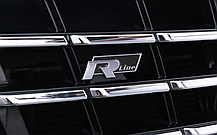 Емблема решітки радіатора R-line VW Volkswagen (Фольксваген), фото 5