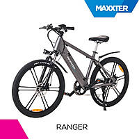 ЭлектроВелосипед Maxxter RANGER (gray) 25 км/ч, до 45 км