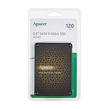 Жорсткий диск 2.5" SSD  120Gb Apacer AS340 Panther Series (AP120GAS340XC-1)