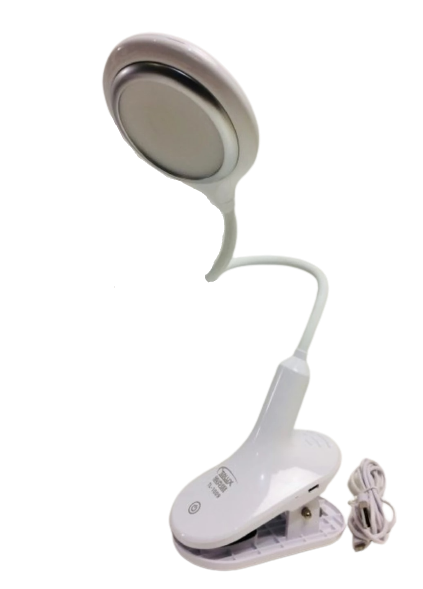 Лампа настільна TaigeXin TL-1009 акумуляторна Біла, фото 1