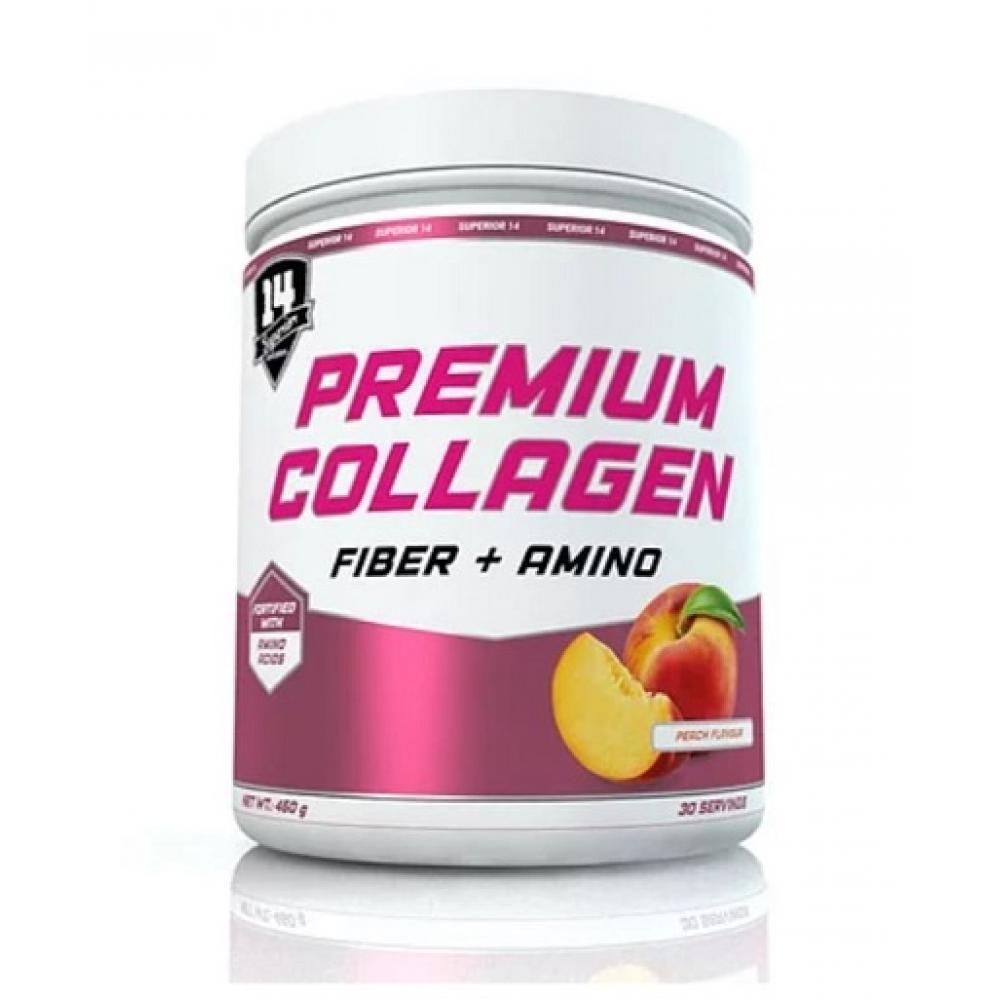 Колаген Superior Premium Collagen Fiber + Amino 450 г Peach