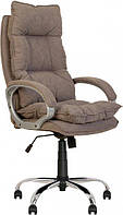 Компьютерное офисное кресло для руководителя Яппи Yappi Tilt CHR-68 ткань Soro-23 светло-бежевое IM