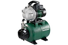 Побутова насосна станція Metabo HWW 3300/25 G : 4.5 бар, 900 Вт, 3300 л/год0.,висота подачі 45 м, 24 л, 600968000
