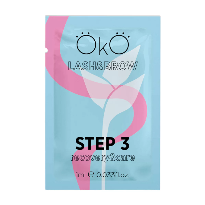 Розчин №3 Care&Recovery саше для ламінування вій та брів (step3) ОКО, 1 мл