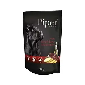 Консерва для собак з яловичим печивом і картоплею Dolina Noteci Piper