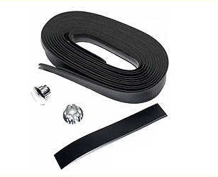 Обмотка руля Velo VLT-2005G гель Carbon чорний