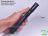 Відкидний чохол з натуральної шкіри для Infinix Hot 40 X6836 / Hot 40 Pro X6837, фото 3