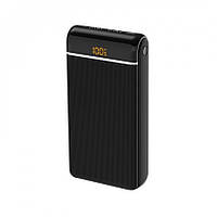 Павербанк зі швидкою зарядкою SkyDolphin SP29 PD+QC3.0 20000mAh Black (PB-000091)