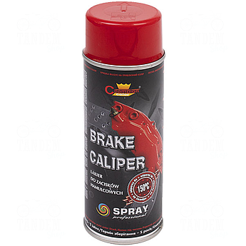 Фарба для супортів та гальмівних барабанів Champion Brake Caliper, 400 мл Аерозоль Червоний