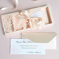 Gift Box Florale персиковый Открытки и денежные конверты на день рождения, свадьбу, юилей
