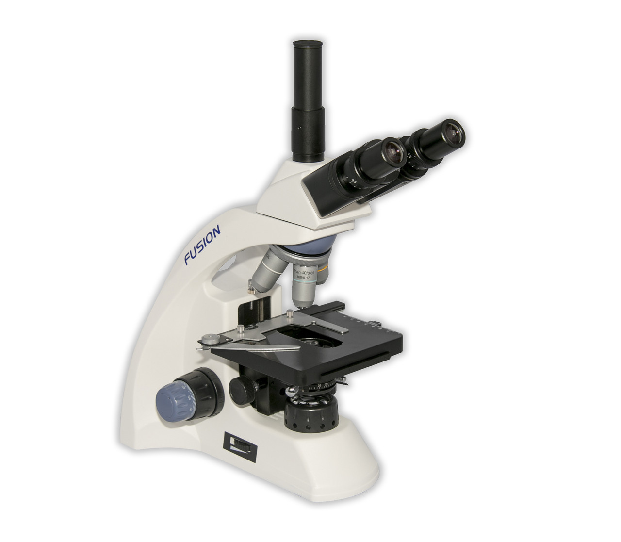 Мікроскоп MICROmed Fusion FS-7630 (планахроматичні об'єктиви, автономне живлення)