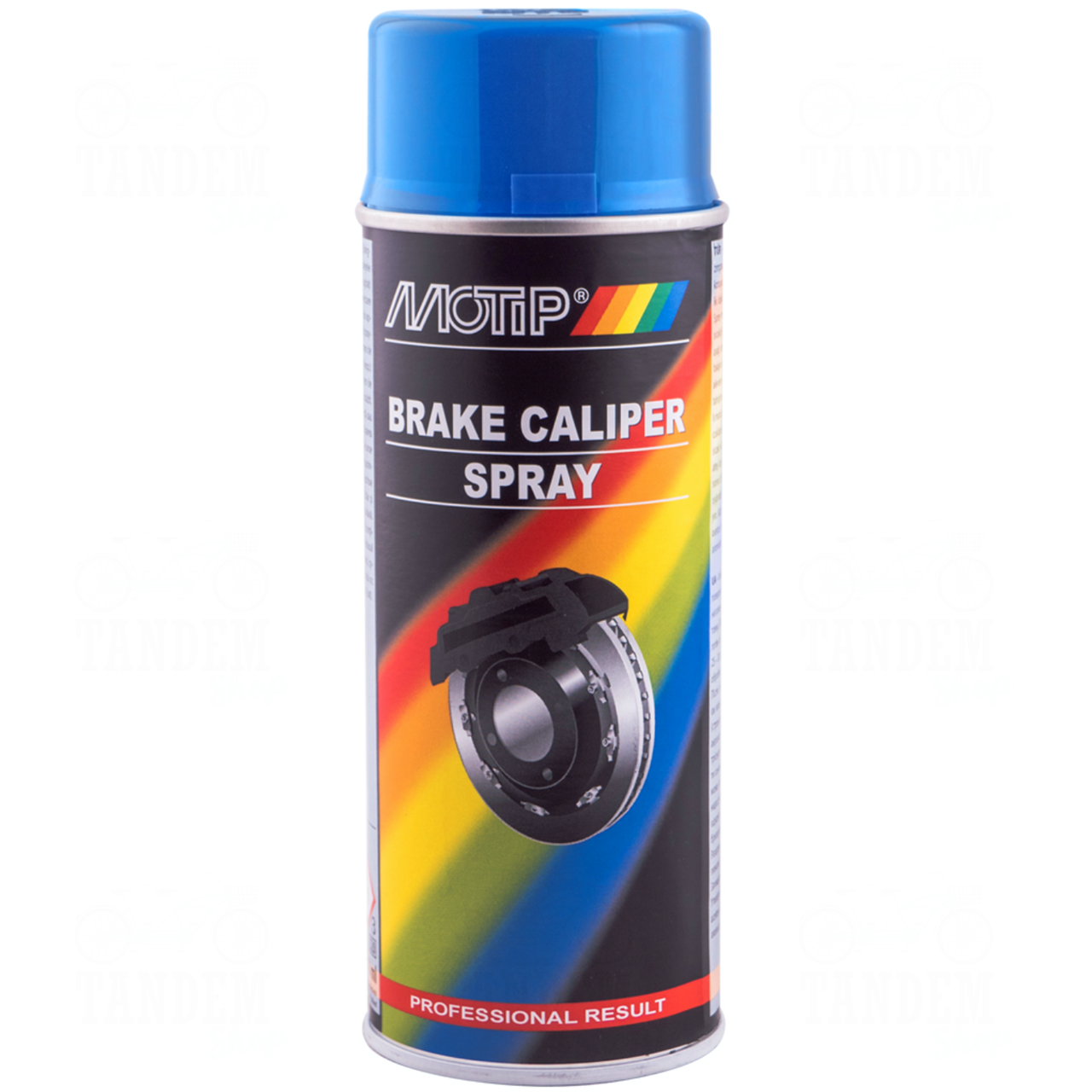 Фарба (емаль) для супортів та гальмівних барабанів Motip Brake Caliper Spray, 400 мл Аерозоль Синій