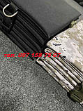 Килимок каремат складаний тактичний Каремат військовий армійський 2см чорний, фото 5
