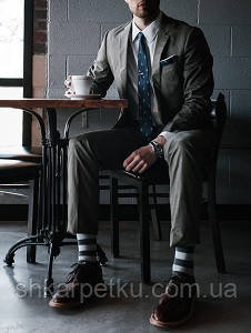 чоловічі шкарпетки під костюм