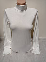 Гольф теплий жіночий 40-48 р Гольфи з довгим рукавом Гольф під горло жіночий Гольф трикотажний жіночий