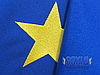 Прапор Євросоюзу з вишитими зірками з габардину, фото 4