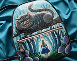 Шкіряний рюкзак "Чеширський Кіт", фото 3