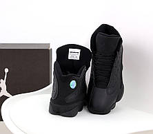 Чоловічі кросівки Air Jordan 13 XIII Black 414571-011, фото 3