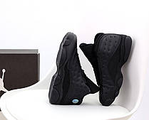 Чоловічі кросівки Air Jordan 13 XIII Black 414571-011, фото 2