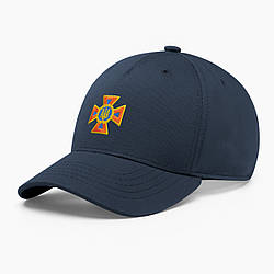 Кепка бейсболка INAL з кокардою ДСНС України S / 53-54 Темно-синій 323453