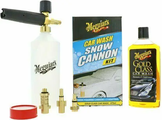 Комплект пінної насадки із шампунем — Meguiar Gold Calss Snow Foam Cannon Kit 473 мл. (G192000EU)