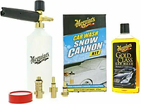 Комплект пінної насадки із шампунем Meguiar Gold Calss Snow Foam Cannon Kit 473 мл. (G192000EU)