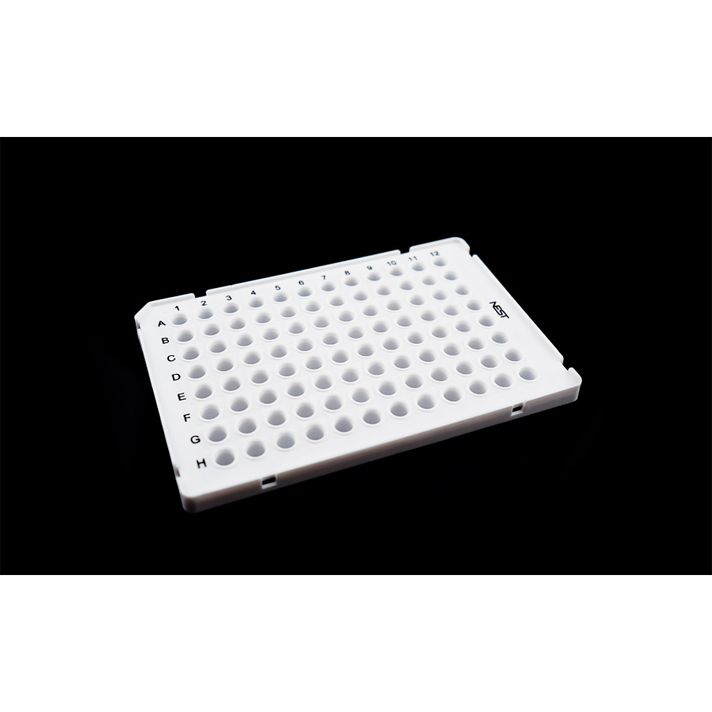 Плашка для ПЛР 0,1 мл на 96 лунок, біла (5 шт/уп)