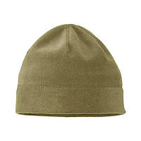 Шапка флисовая тактическая для армии зсу телесная, Армейская теплая зимняя шапка бежевого цвета из флиса