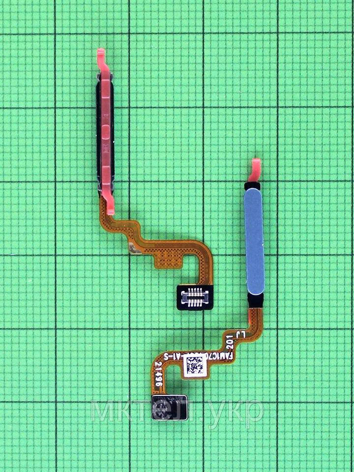 Шлейф сканера відбитків пальця Xiaomi Redmi Note 11S блакитний Оригінал #490100009K6G