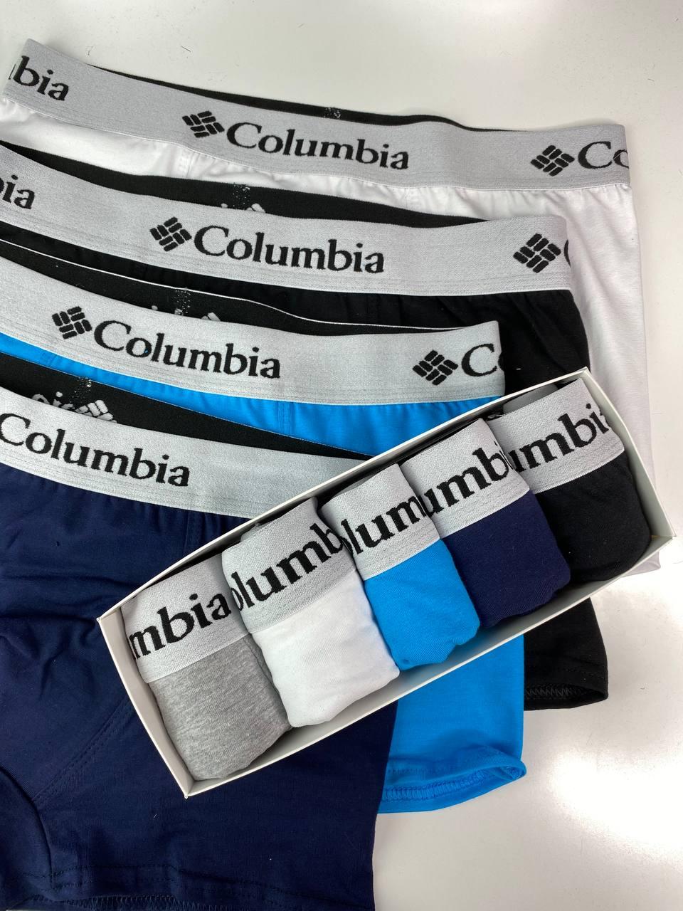 Бавовна! Набір нижньої білизни Columbia | 5 боксерок в упаковці