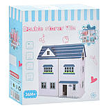 Ляльковий будиночок з меблями Bambi MD 1955 | Дерев'яний 2х поверховий будиночок для ляльок, фото 8