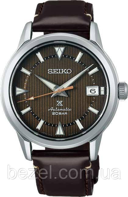 Чоловічі годинники Seiko Prospex SPB251J1 SBDC161 Alpinist Forest Brown
