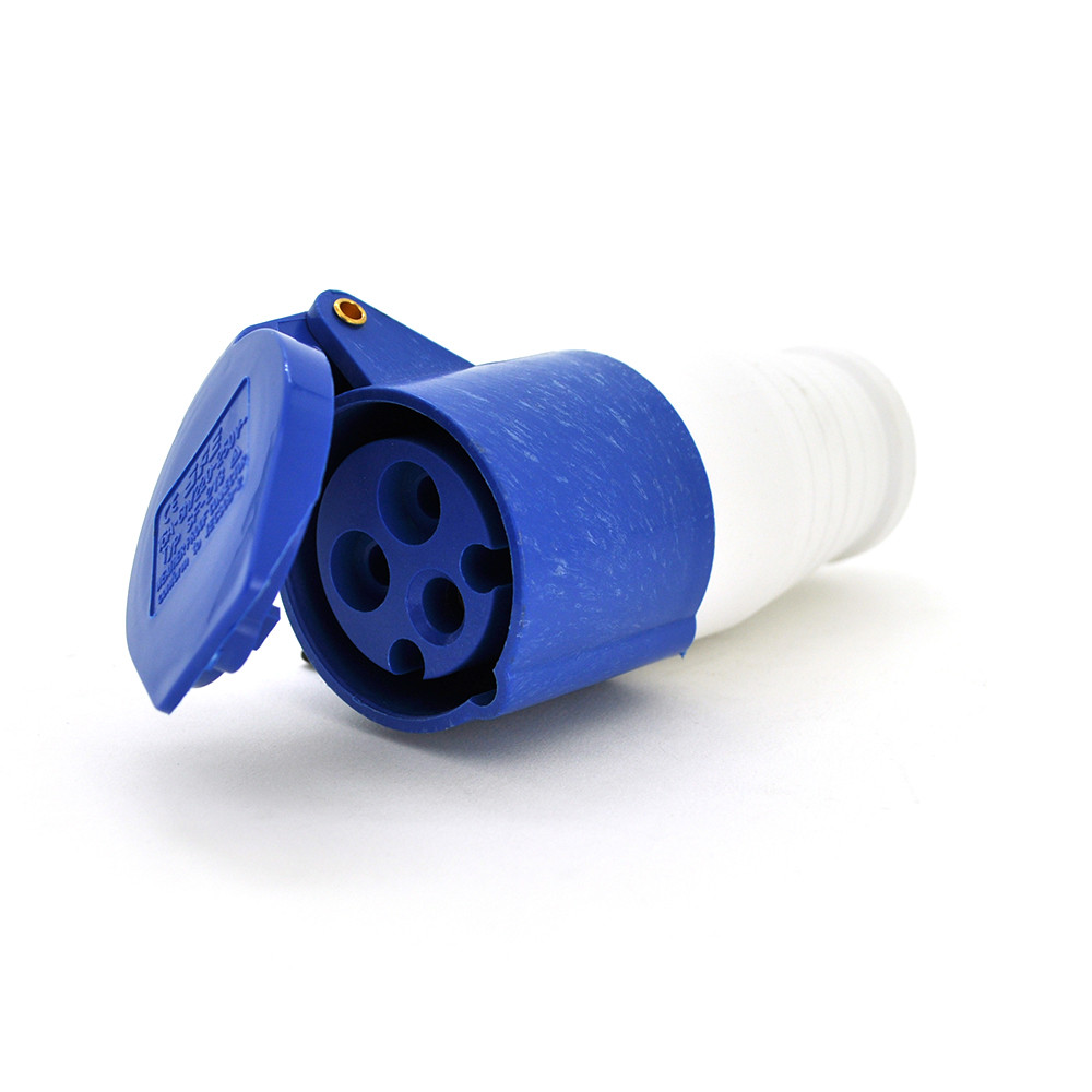 Розетка накладна SF-213, 3 полюси, 2Р + E, 16А, 380V, IP44, фото 1