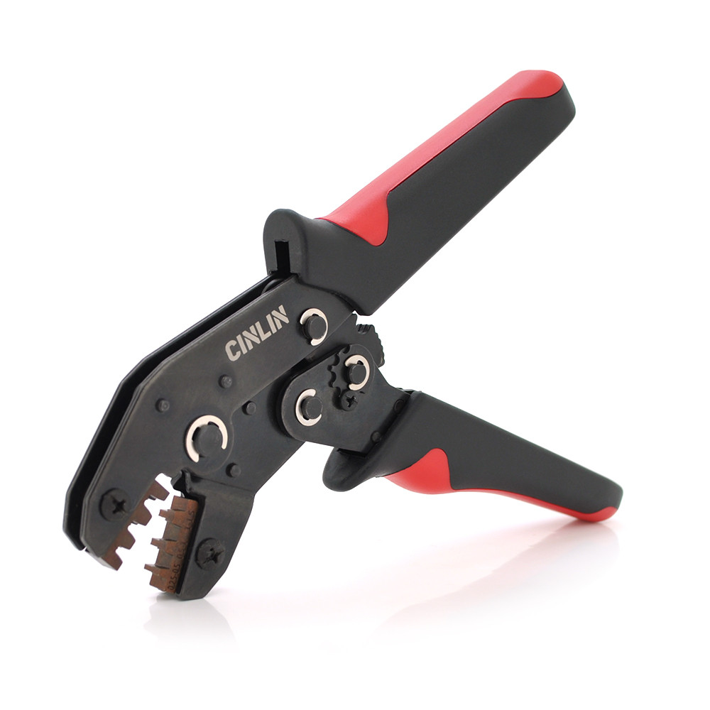 Інструмент обжимний SN-28B для обжимки клем, 0.3-1.0mm2, Black-red, фото 1